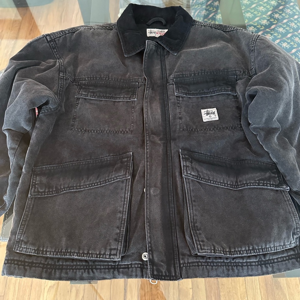 Stussy canvas workwear jacket